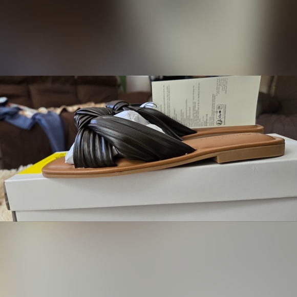 The Drop Women's Ida Bow Flat Sandal Slippers #872, 873 - Picture 5 of 14